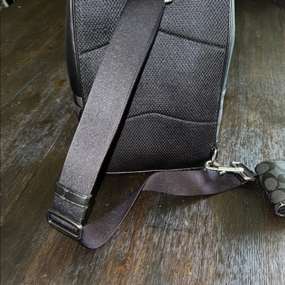 Coach Black and Brown Belt Bag - Picture 9 of 16